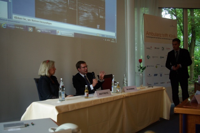 KONGRESSBILDER / Podiumsdiskussion Mamografiescreening in Berlin